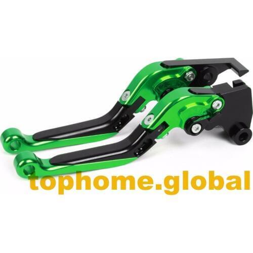 For Kawasaki NINJA 650R ER6F ER6N 2009 - 2016 Foldable Extendable Brake Clutch Levers CNC Folding 2010 2011 2012 2013 2014 2015
