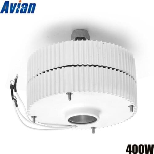 400W Permanent Magnet Generator 600RPM 12V 24V AC Alternator for Vertical or Horizontal Wind Generator