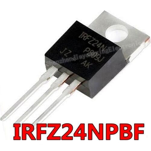 10PCS IRFZ24N TO220 IRFZ24NPBF TO-220 IRFZ24 new and original IC