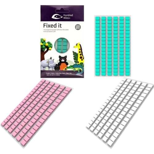 Glue Clay Stick Removable Reusable Non Toxic Nail Art Tool Sticky Tip Fixator Clay DIY Nail Practice Display