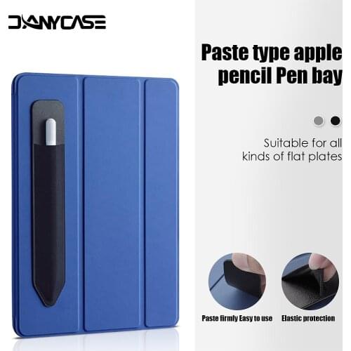 1PCs Adhesive Protective Case for Apple Pencil Sticky Holder Sleeve PU Bandage Cover Tablet Touch Pen Full Protective Pouch Bags