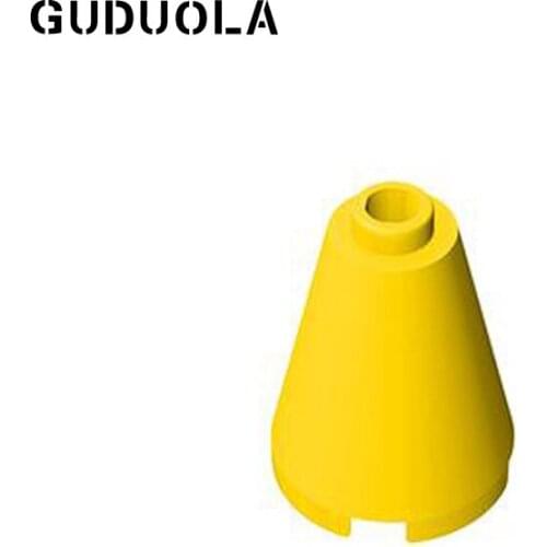 Guduola Cone 2x2x2 (Open Stud) 3942/14918 Special Brick MOC Building Block Toy Parts 50pcs/LOT