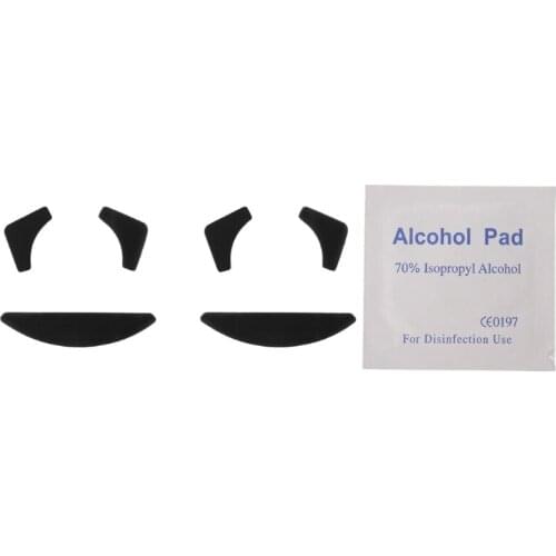 2 Sets 0.6mm Mouse Feet Skates Mouse Pads for razer DeathAdder Mouse Skates P9YA