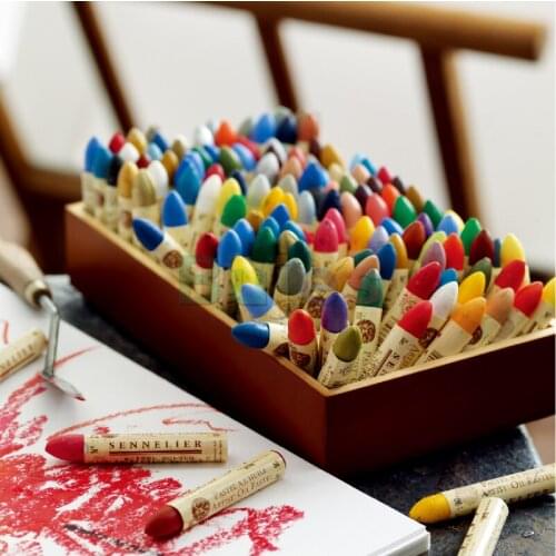001-034 Sennelier Oil Pastel Standard Size 5ml, Usable on Wood - Paper - Canvas and Metal, Art supplies
