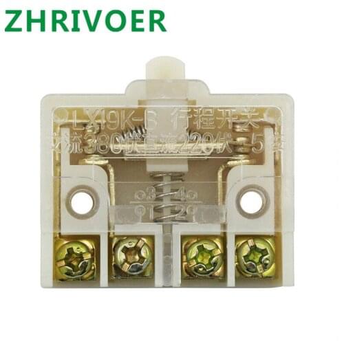 Microswitch travel switch core limit switch lx19k-b silver point foot switch core self reset ip62