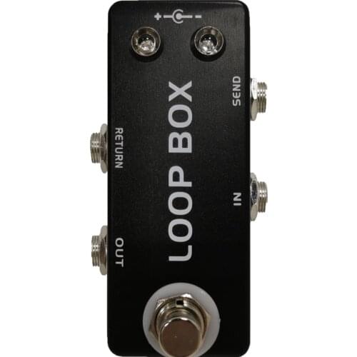 MOSKY Mini Loop Box Guitar Effect Pedal Switcher Channel Selection True Bypass Guitar Parts & Accessories