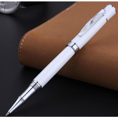 Picasso 607 Brand New Roller Ball Pen Silver Trim Collection Gift Pen Ancient Style Leaf Pattern Clip