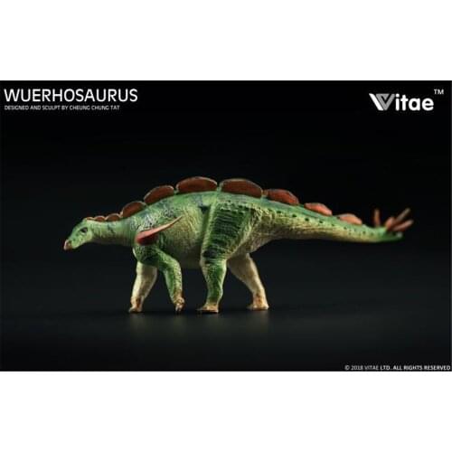 IN STOCK! Vitae Wuerhosaurus Figure Stegosaurus Dinosaur Toys Animal Collector Decoration Adults Gift