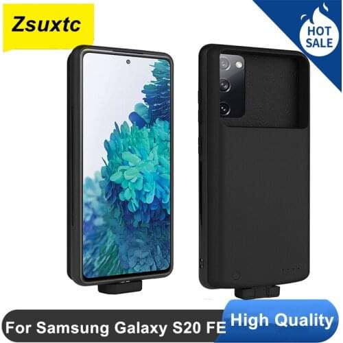 5000 Mah For Samsung Galaxy S20 FE Battery Case 5G Fashion S20FE Charger Case Power Bank For Samsung Galaxy S20 FE Battery Case