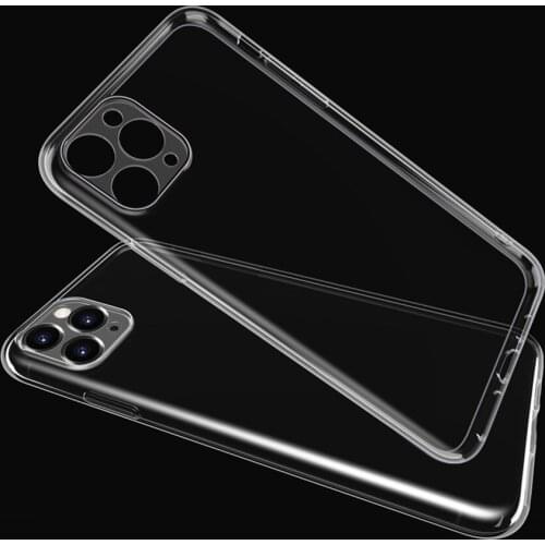 Accessories Suitable for Google Pixel 4 transparent tpu soft shell Pixel 4A mobile phone case Pixel 5 thickened 1.5mm phone case