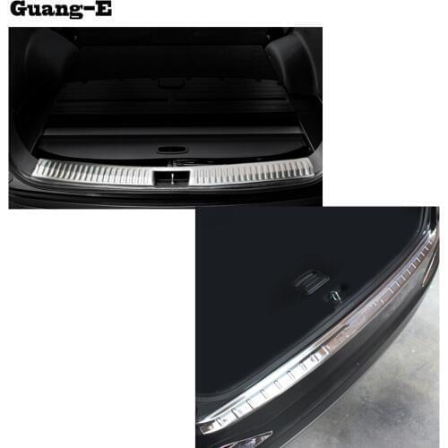 Car Stainless Steel Rear Bumper Tailgate Pedal Strip Trim Plate Lamp Threshold Truck For Kia Sorento L 2015 2016 2017