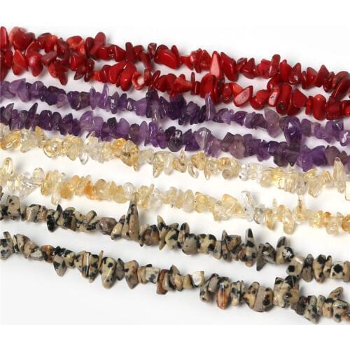87cm/str 3-5mm Crystal Beads Small Rubble Natural Stone Beads Chips Beads Jewelry Accessories For Jewelry Making Bracelet DIY