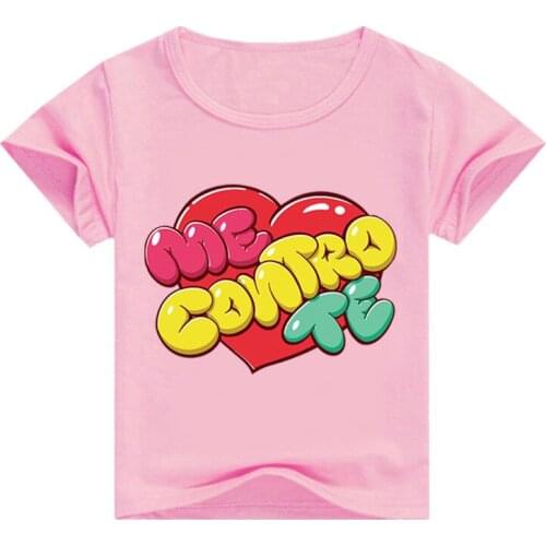 Summer Me Contro Te Children T Shirt Kids Girls T-Shirt Boys 100% Cotton Tops Toddler Tees Baby Short Sleeved Cartoon Clothing