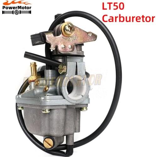 Motorcycle Carburetor New Intake Manifold with Carb Carburetor For RMZ LT50 LT 50 JR50 Quadrunner ATV Quadmaster 50 LTA50 ALT50