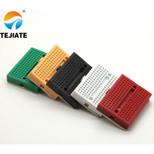 Breadboard SYB-130 SYB-170 SYB-500 MB-102 170 400 700 760 830 840 1600 hole power module 1/2 way jump wire jumpers free Splice
