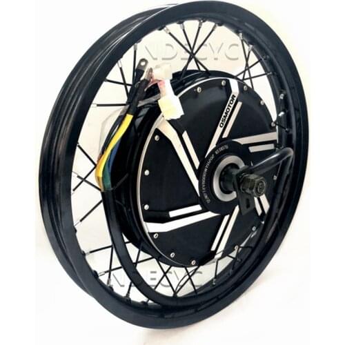 200mm dropout QS 12000W 273 50H V2 Motor Wheel Rear Wheel 17inch 18inch 19inch 48-72V 100-120KPH Electric Motorcycle