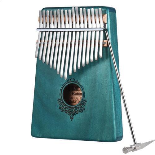 17-key Kalimba Portable Thumb Piano High-Quality Wood Body Musical Instrument Great for Kalimba lovers and beginners