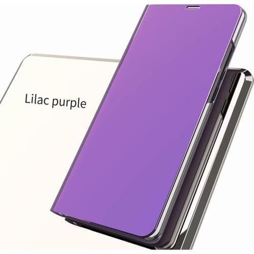 Luxury Mirror Clear View Case for Xiaomi Redmi 5 5 Plus 4X Note 4X Note 4 Note 3 5 Pro Phone Cover Plating Base Vertical Stand