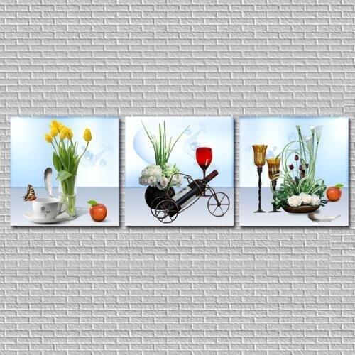 Flowers Modern Canvas Painting Large Wall Pictures For Kitchen Living Room Wall Art Canvas Prints HY18