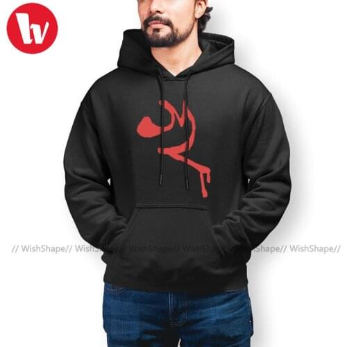 Stylish Eddsworld Hoodies Red Leader Insignia Hoodie Streetwear Winter Hoodies Long Cotton Pullover Hoodie