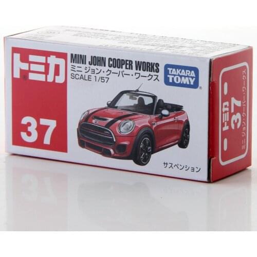 Takara Tomy Tomica 1:57 Mini John Cooper Works Metal Diecast Model Vehicle Toy Car New #37