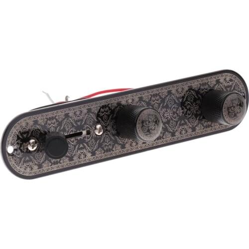 Tooyful 3 Way Toggle Switch Guitar Prewired Control Plate for Telecaster Guitar
