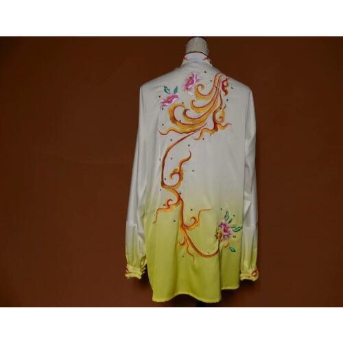 Wushu taichi taiji clothes changquan uniform Martial arts competition clothing embroidered kungfu nanquan taolu clothes uniform