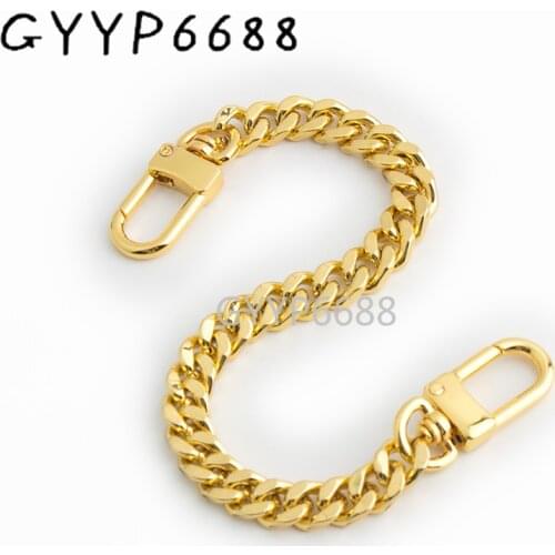 1-5 pieces 2.5mm thick gold bag chain stain steel bag parts & accessories luxury strap purse chain