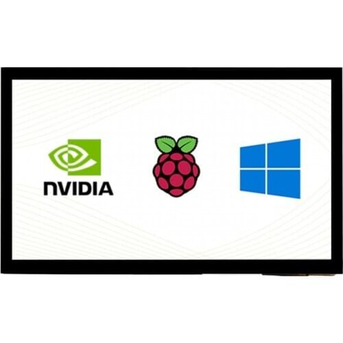 10.1inch Touch Screen LCD 1024×600 HDMI IPS 10-Points Touch Fully Laminated Screen Support Raspberry Pi Jetson Nano PC