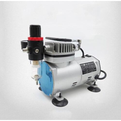 18B model airbrush air pump, small air compressor military Gundam spray paint, color spray pump furniture repair cake spray gun