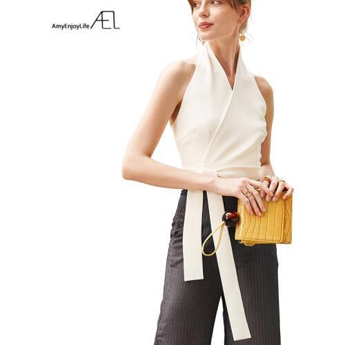 Amyenjoylife Women's Cropped Tank Tops