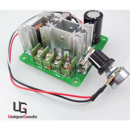 CCMHCN 6-90V 15A(max) DC Motor Speed Controller Adjustable Speed Governor PWM 1000W(max) New Upgraded