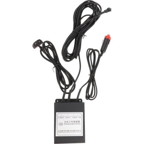 Black Rear License Plate Holder Frames Plastic Bracket with Light Fits for