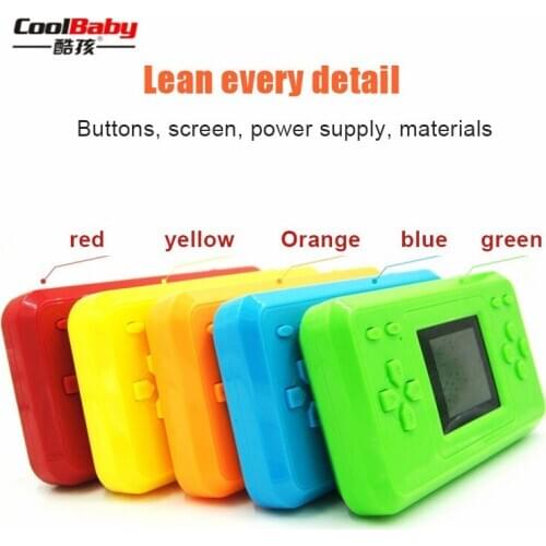 RS-28 Mini Handheld Game Players Color Screen Child Video Game Consoles Classic Puzzle Games Handheld Game Consoles Classic Toys