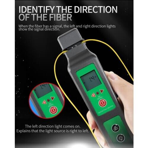 3306A Optical Fiber Identifier Live Fiber Identifier Detector Identificador de Fibra Optica Ftth Tool Cable Identifier