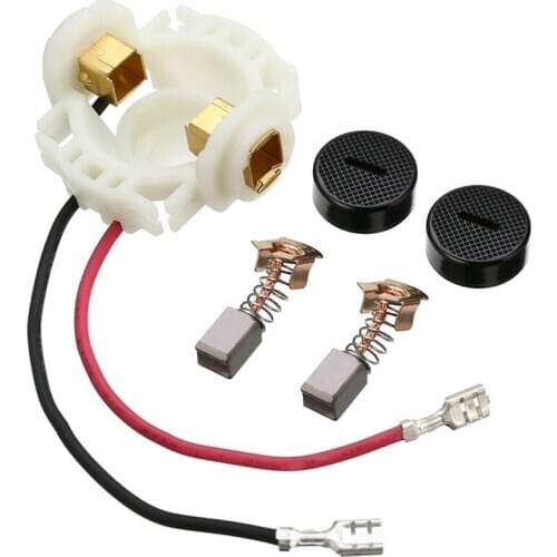 Carbon Brush+Caps+Cap Covers+Brush Holder Set for Makita 638921-2 638448-2 CB430 BGA450 BGA452 BJS160 BJS161 DGA452REF GA400 NEW