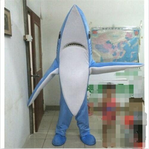 Carnival Shark Mascot Costume suits Fancy Party Adults Dress Xmas advertising
