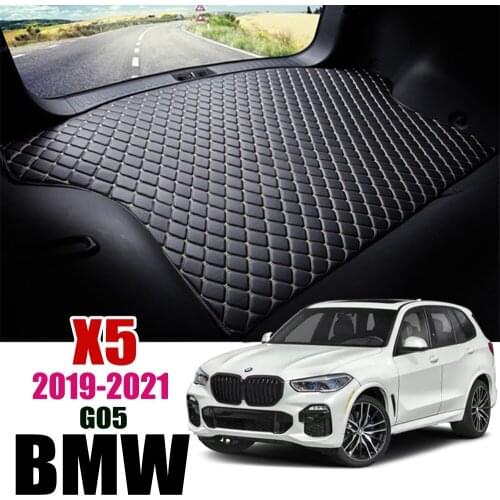 Leather torso mat for bmw x5 g05 2019 2020 2021 baggage carpet x5 pillowcase bmw g05 cargo-lined mat 40-50