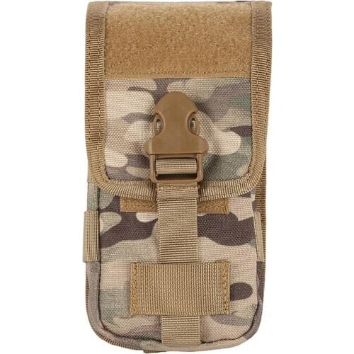 Newest High Quality 600D Tratical Case Cover Mobile Phone Coque Military Tactical Camo Belt Pouch Bag 2021
