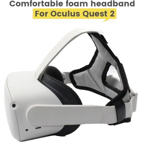Oculus Quest 2 Head Cushion Comfortable Headband Strap for Oculus Quest 2 Headset Head Strap Pad Foam Fixing VR Accessories