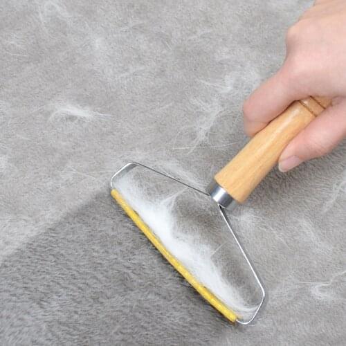 1 PC of Cat hair suction cleaner stick to pet cat hair home sofa carpet bed hair removal brush shaving dog hair artifact