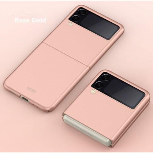 Luxury Ultra Thin Case for Samsung Galaxy Z Flip 3 5G Case Matte Hard Plastic Slim Phone Case Full Protection Z Flip3 Cover