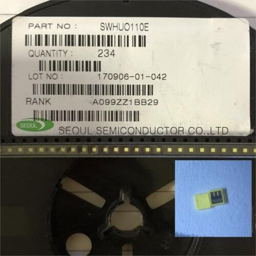 SEOUL LED Backlight 3W 3V CSP 1313 Cool white LCD Backlight for TV NEW TV/Monitor Application SWHUO110E 1000pcs