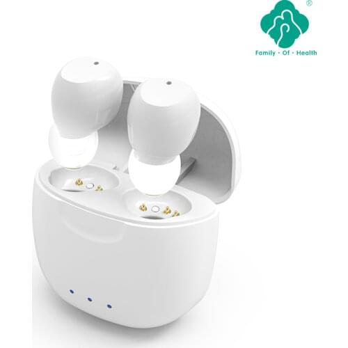 Hearing Aid Rechargeable Digital 6 Channel Automatic Switch Multi-program Intelligent Invisible Hearing Aids for Deafness