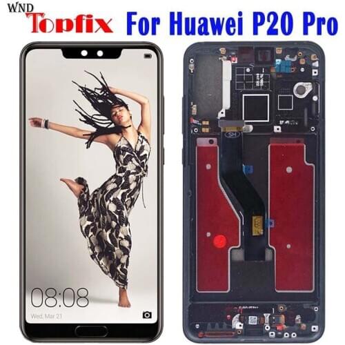 TFT For Huawei P20 Pro Lcd Display Touch Screen Digitizer Assembly Replacement For Huawei P20 PRO lcd CLT-AL01 CLT-L29 CLT-L09
