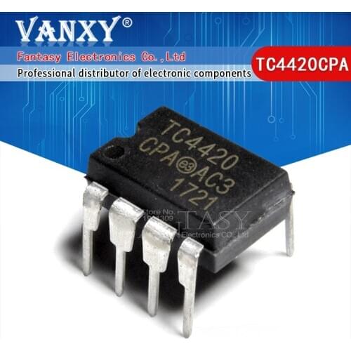 10PCS TC4420CPA DIP-8 MIC4420 TC4420 DIP TC4420EPA TC4429CPA TC4429 TC4428CPA TC4422CPA TC4427CPA TC4427 TC4426CPA TC4424CPA