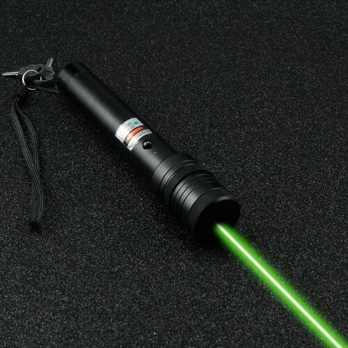 JSHFEI Green laser sight mountaineering camping laser flashlight engineering building instructions laser pointer JSHFEI Green la