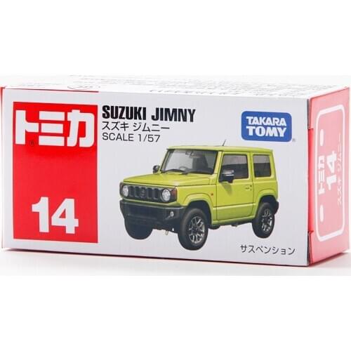 Takara Tomy Tomica 1/57 SUZUKI JIMNY NO#14 Metal Diecast Vehicle Toy Car New