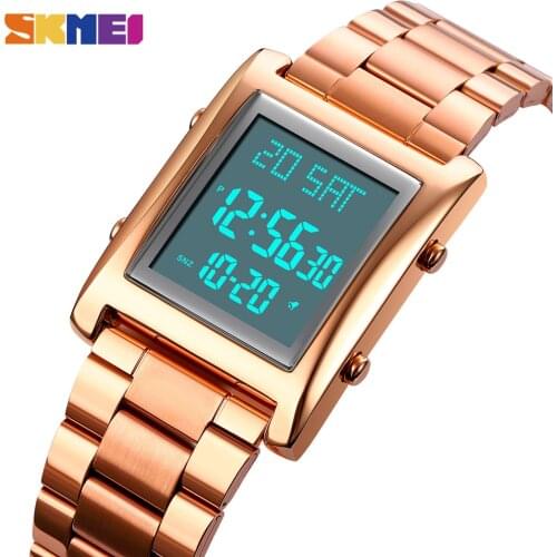 SKMEI Top Brand Creative Touch Screen LED Display Mens watches Waterproof Male electronic Wrist Watch Relojes Para hombre 1650
