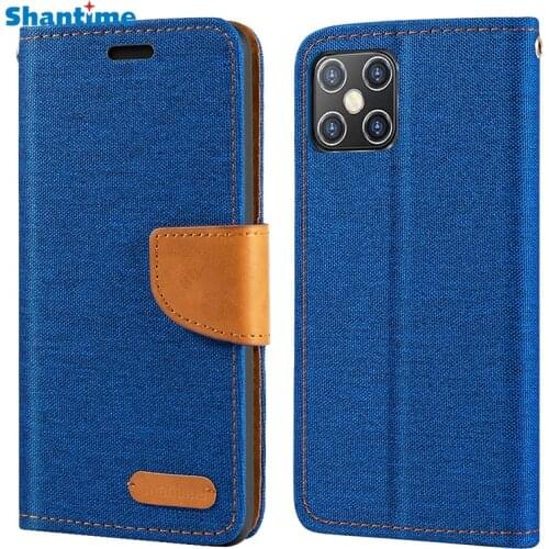 Oxford Leather Wallet Case For Gionee M12 Pro With Soft TPU Back Cover Magnet Flip Case For Gionee M12 Pro